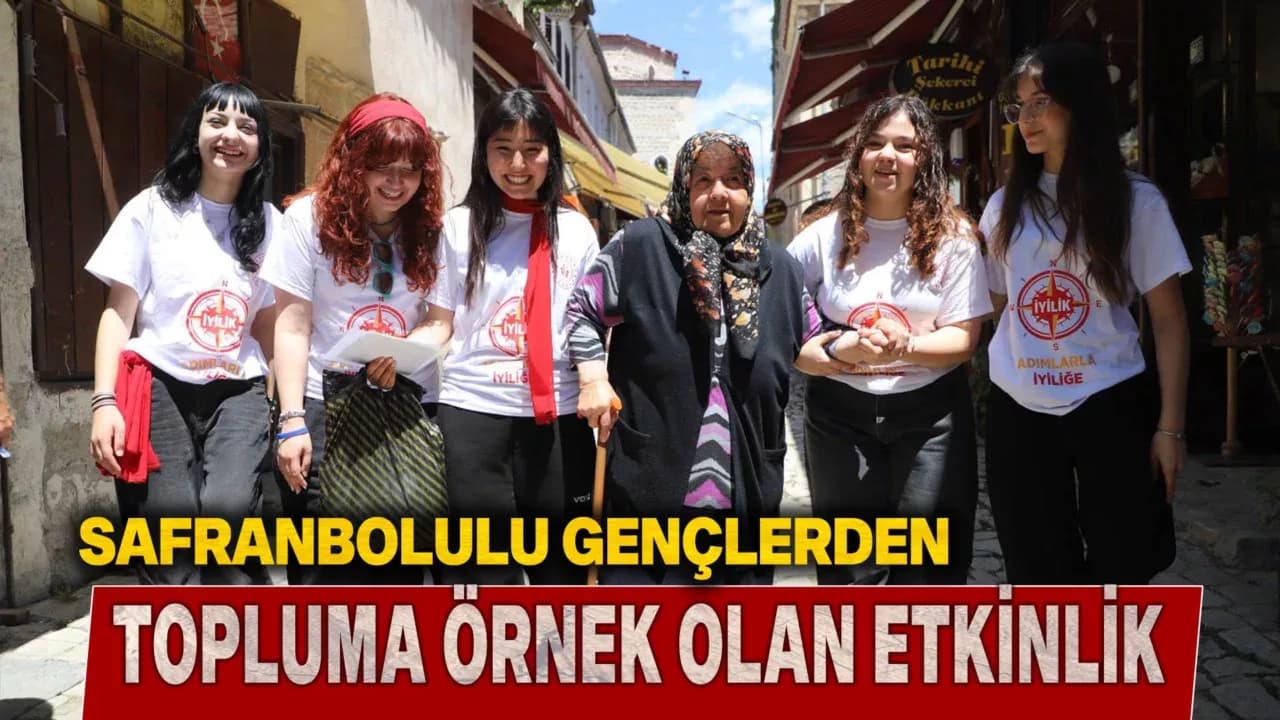 Tarihi Çarşıda İyilik Oryantiringi Etkinliği Düzenlendi