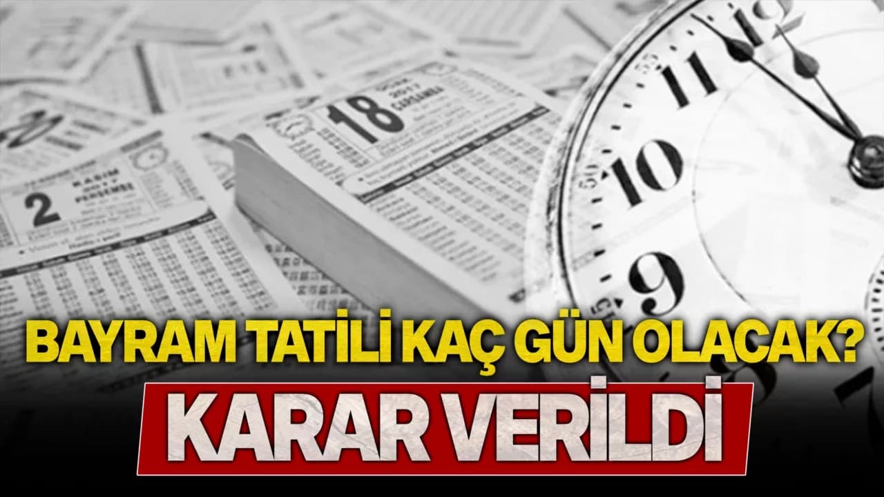 Kurban bayramı tatili kaç gün olacak?