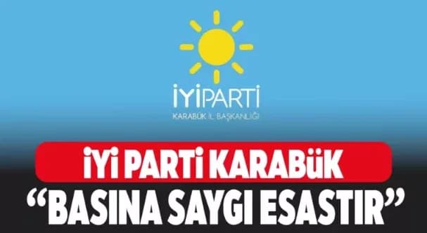 İYİ Parti ‘den “Özür” Açıklaması