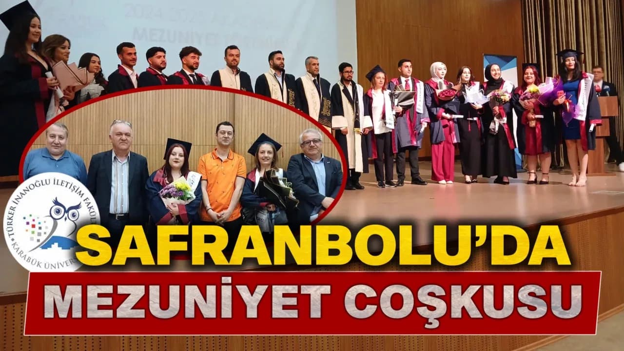 KBÜ İletişim Fakültesi İlk Mezunlarını Verdi