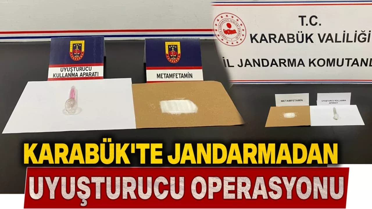 Karabük'te uyuşturucu operasyonlarında 3 kişi yakalandı