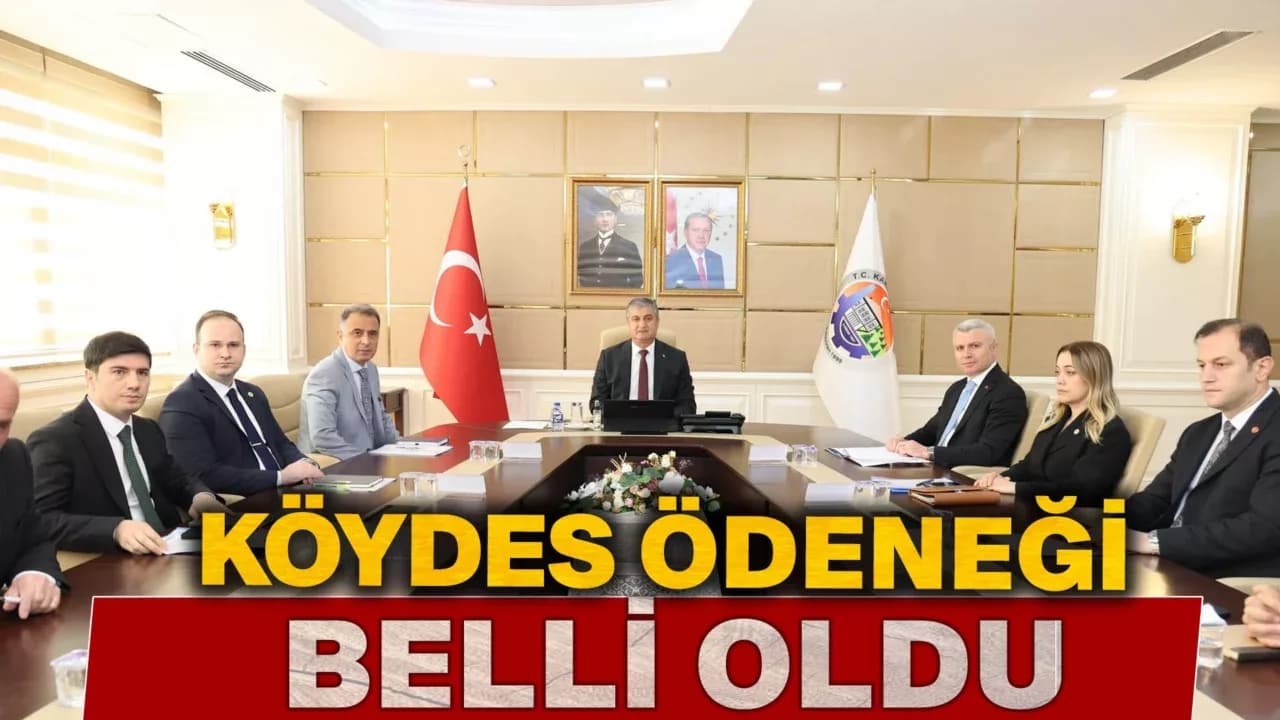 KÖYDES Tahsisat KomisyonuToplantısı Yapıldı