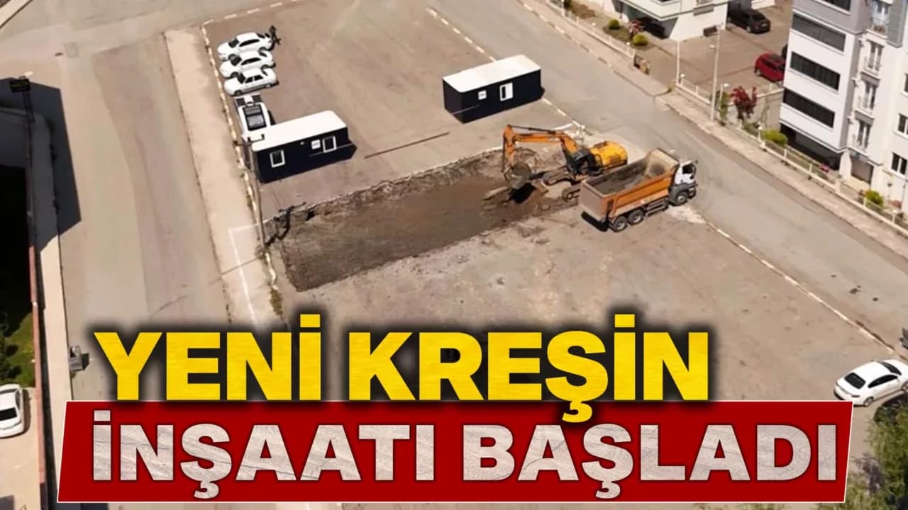 Bahçelievler Mahallesi’nde Yeni Kreşin İnşaatı Başladı