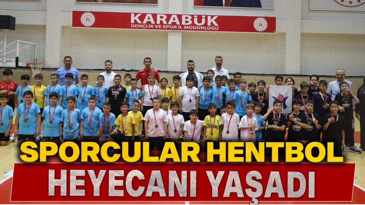 Okul Sporları Minikler Hentbol İl Birinciliği Sona Erdi