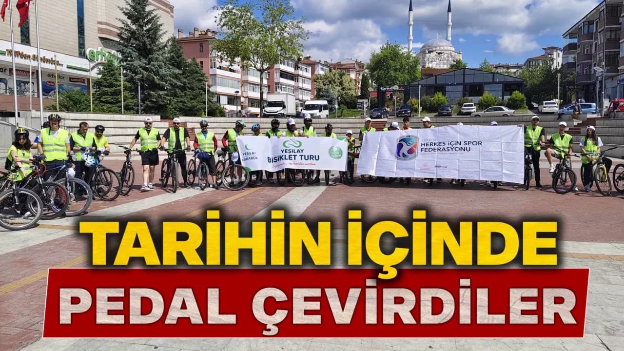 12. Geleneksel Yeşilay Bisiklet Turu Gerçekleştirildi