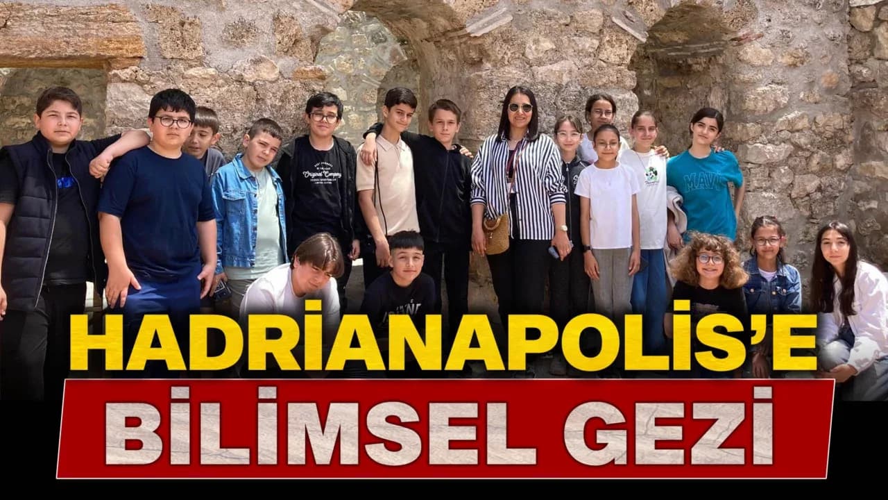 Karabük Belediyesi Bilim Merkezi Öğrencileri Hadrianapolis’te