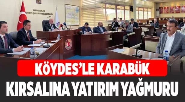 Karabük’te İl Genel Meclisi Haziran Ayı İlk Toplantısı Yapıldı