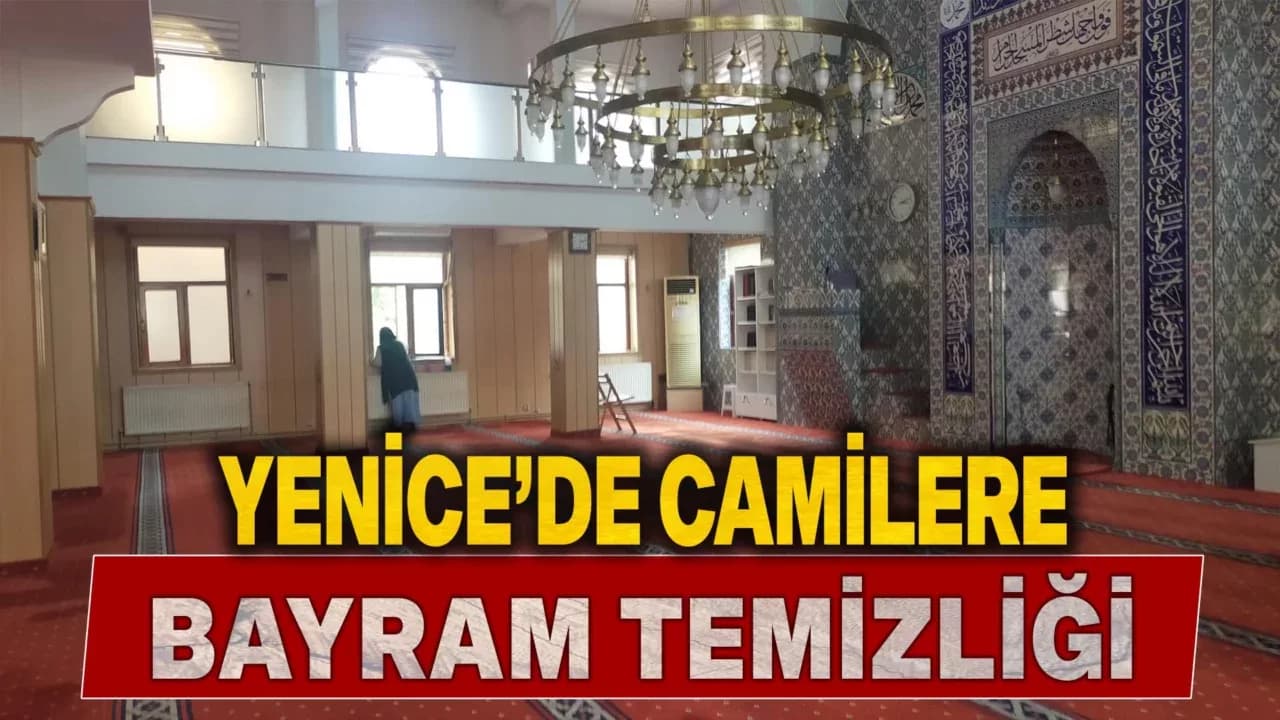 Yenice'de Bayram Temizliği Başladı