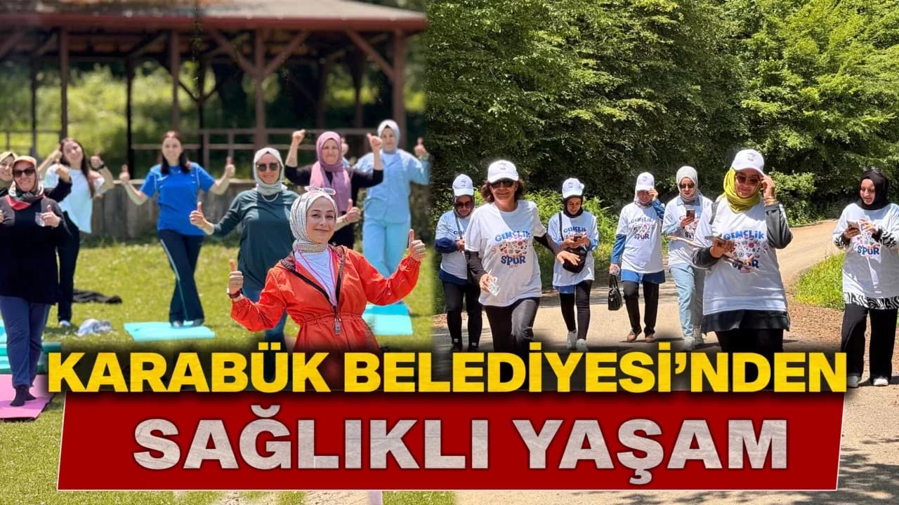 Karabük Belediyesi’nden Sağlıklı Yaşam İçin Anlamlı Etkinlik