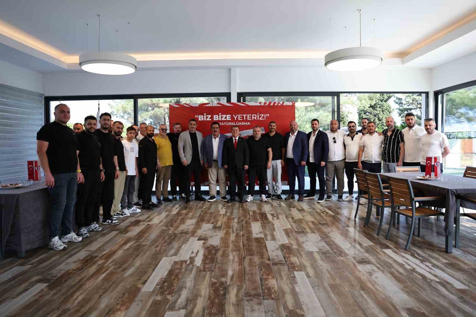 Samsunspor bayramlaştı