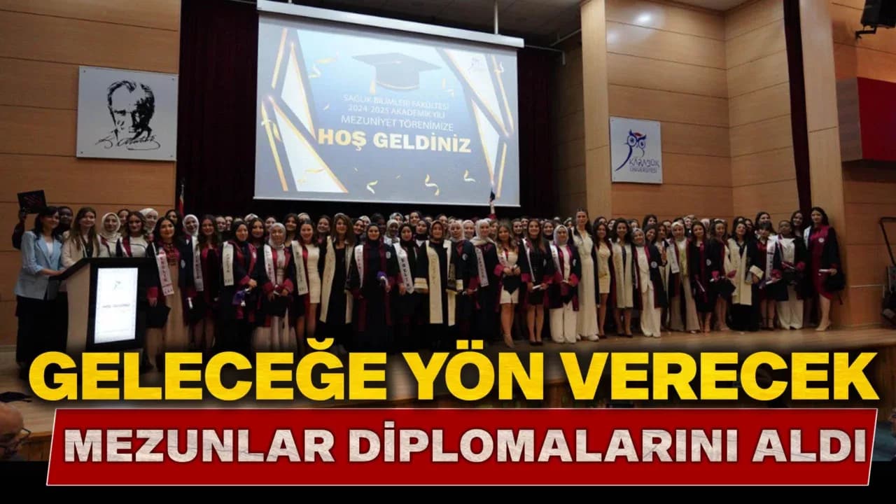 Sağlığın Geleceğini Omuzlayacak Mezunlar Yola Çıktı