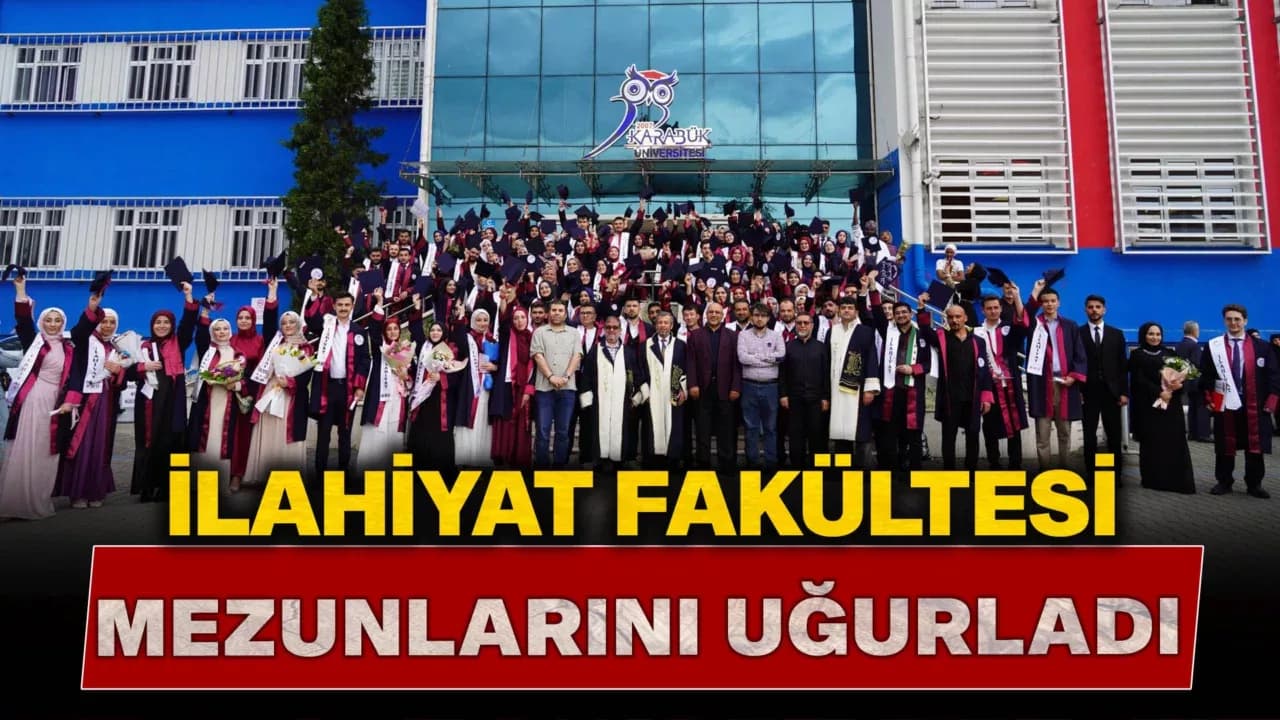  İlahiyat Fakültesi 180 Mezununu Uğurladı