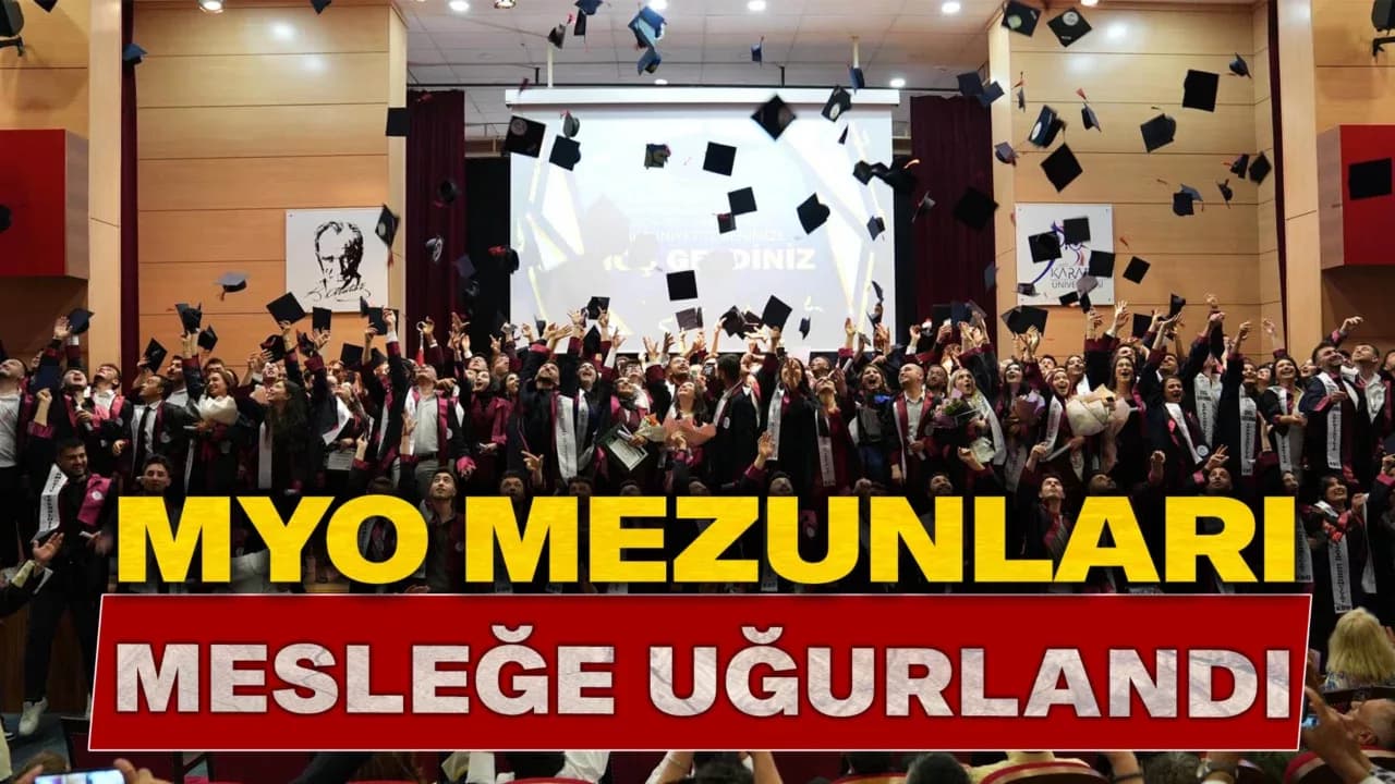TOBB Teknik Bilimler MYO Mezunları Mesleğe Uğurlandı