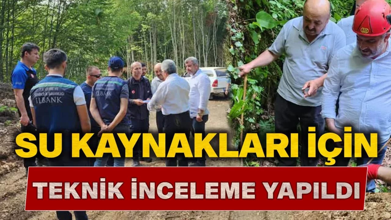 Yenice’nin İçme Suyu Güvence Altına Alınıyor