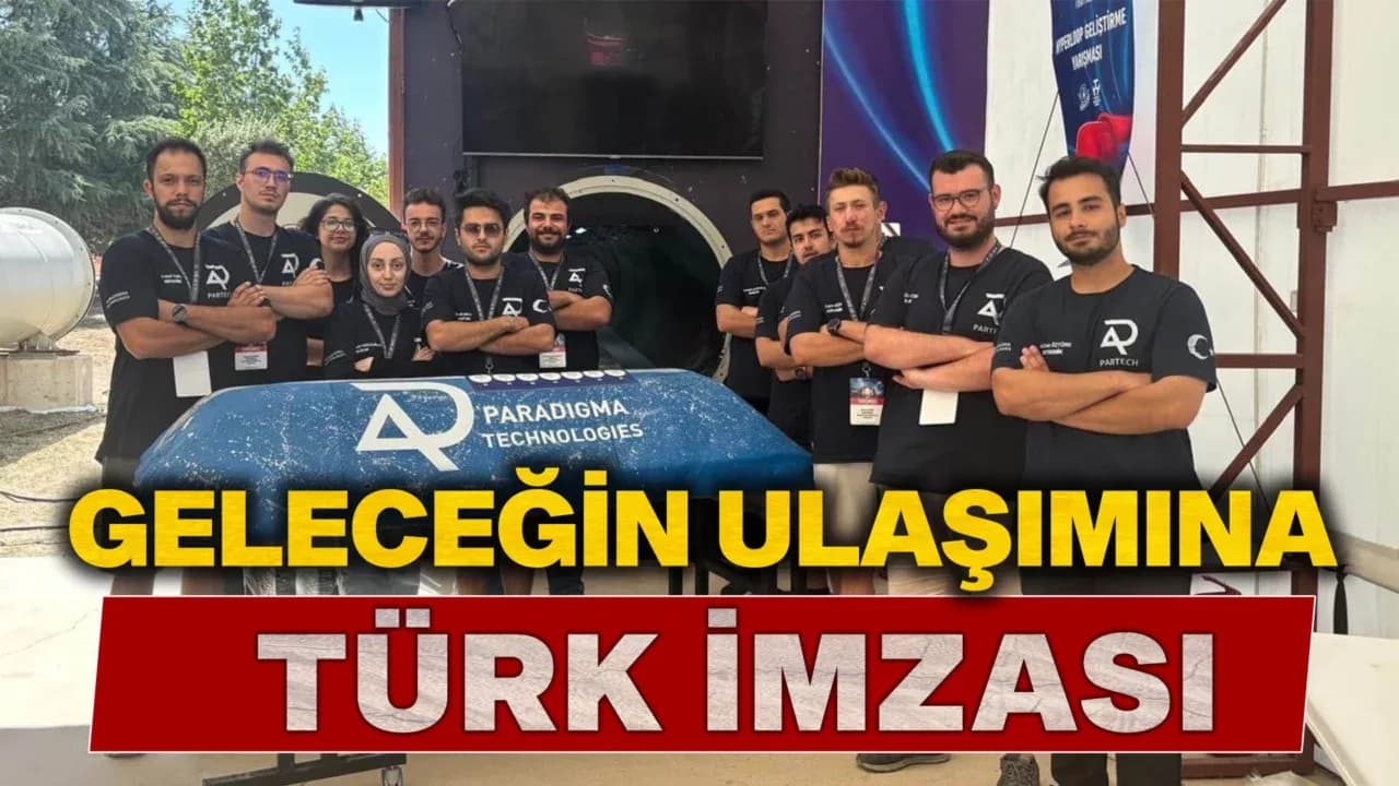 Karabük Üniversitesi  Hyperloop Takımı Türkiye Birincisi Oldu