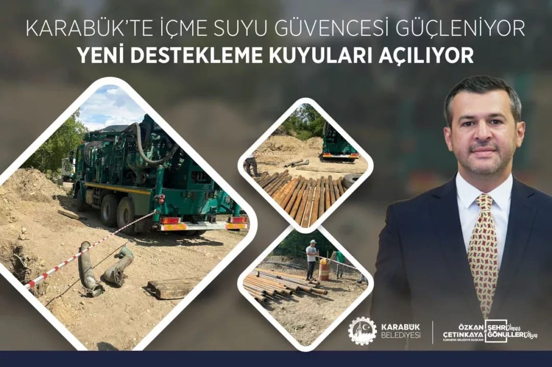 Karabük’te İçme Suyu Güvencesi Güçleniyor