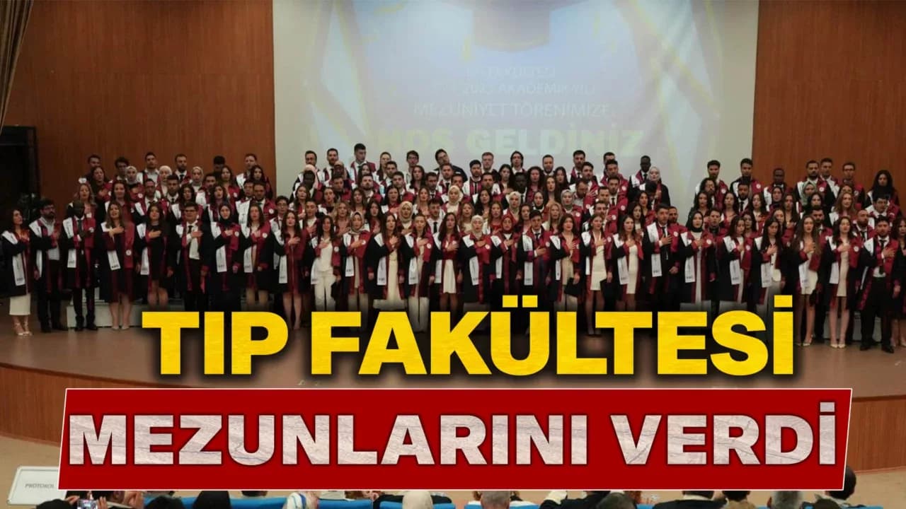 Tıp Fakültesi Mezunları Hekimliğe İlk Adımını Attı