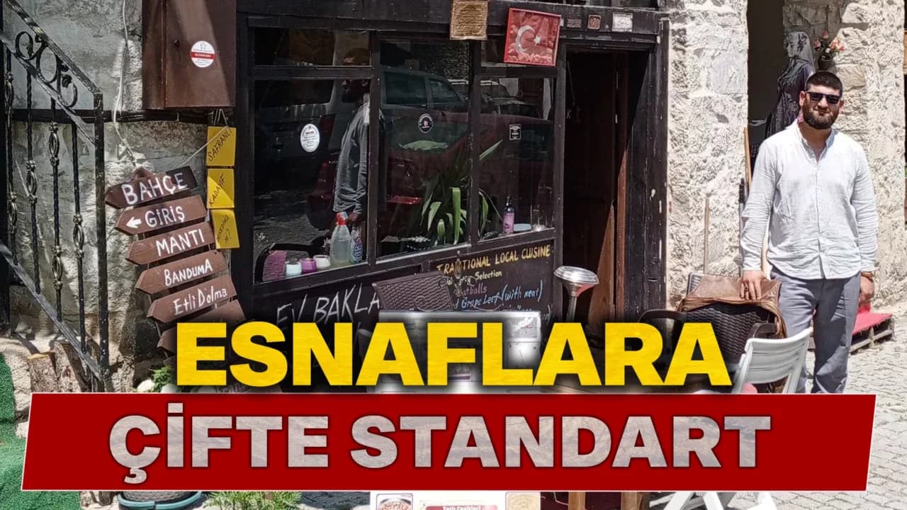 SAFRANBOLU’DA ÇİFTE STANDART İDDİASI!