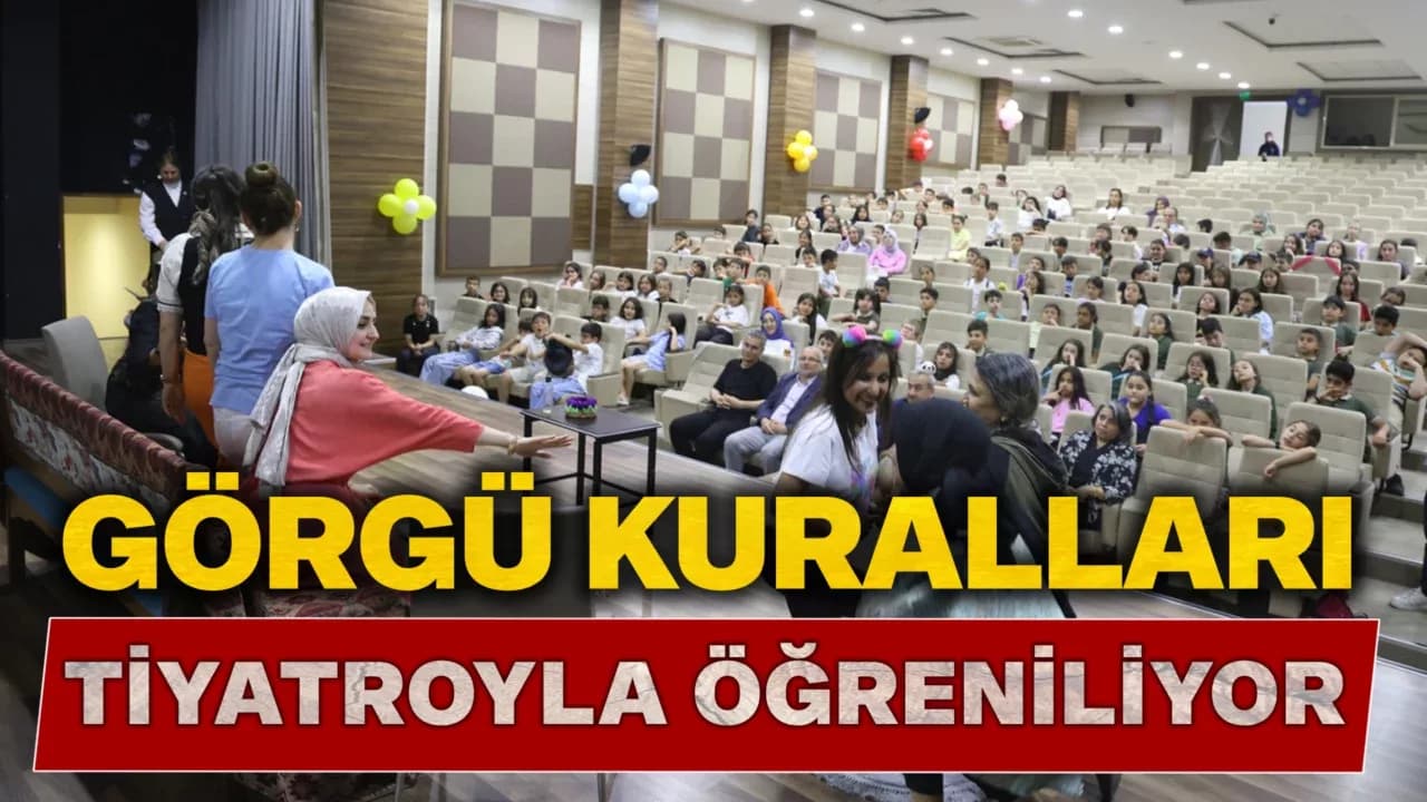 Karabük Öğretmenleri Çocuk Tiyatrosu Görgü Kuralları-2 Büyük İlgi Gördü