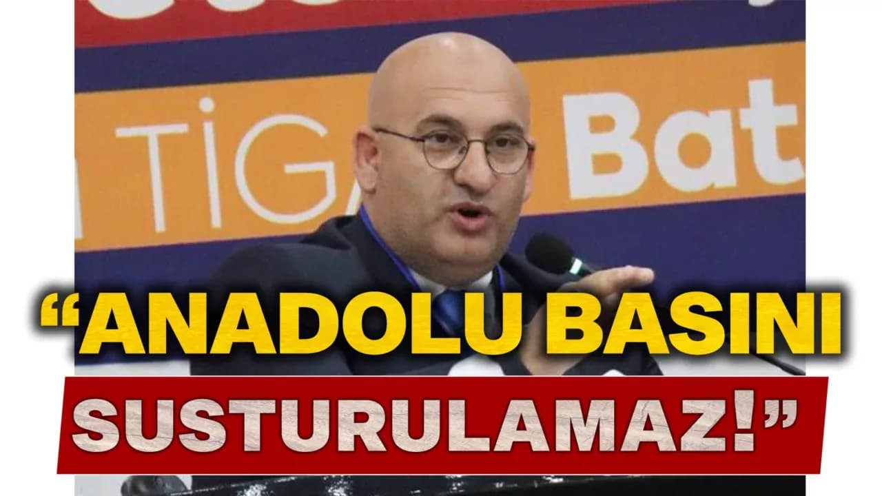 TİGAD Başkanı Geçgel: "Anadolu Basınına Darbe Vuran Zulmün Altında Kalmayacağız!"