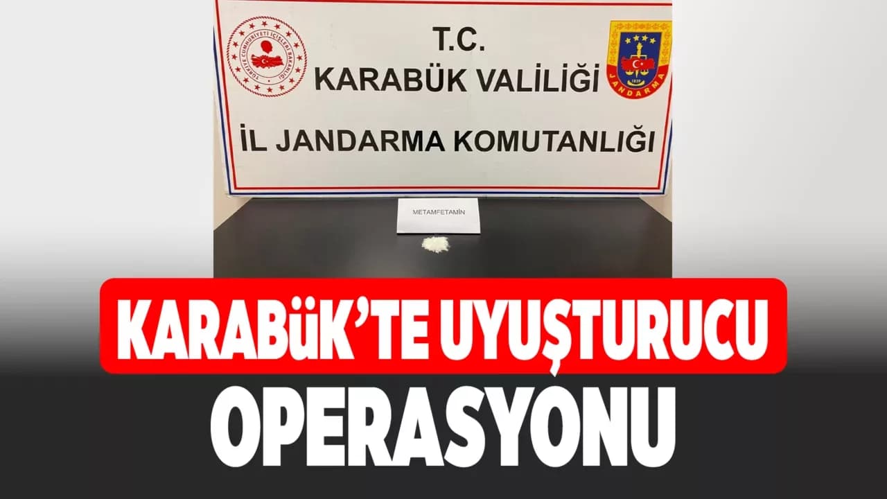 Uyuşturucu operasyonunda 8,13 gram metamfetamin ele geçirildi