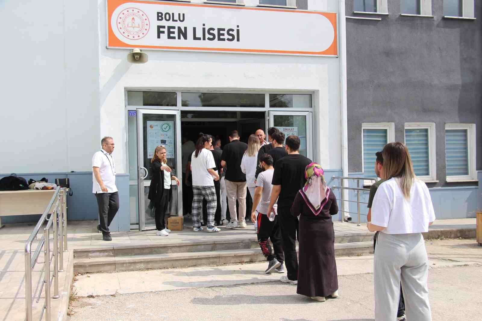 Sınavı bir dakikayla kaçırdı