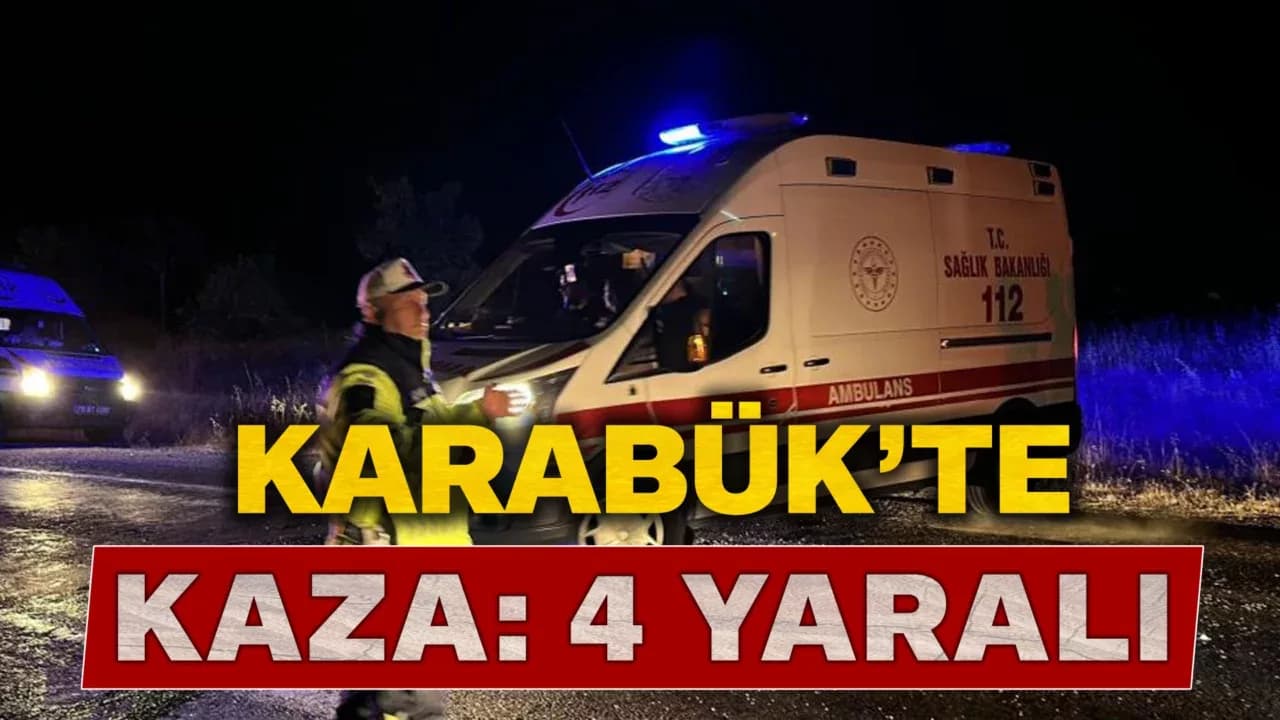 Kontrolden çıkan otomobil takla atıp ters döndü: 1'i çocuk 4 yaralı
