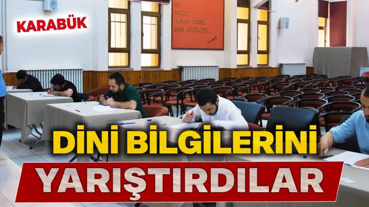 Camiler ve Din Görevlileri Haftası Yarışmalarının İl Aşaması Tamamlandı