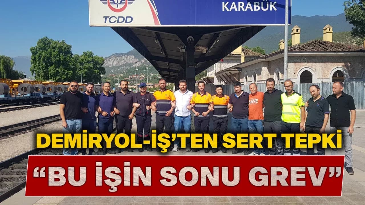 Demiryol-İş Karabük Temsilcisi Zıvgaoğlu: “Geçinemiyoruz, Geri Adım Atmıyoruz”