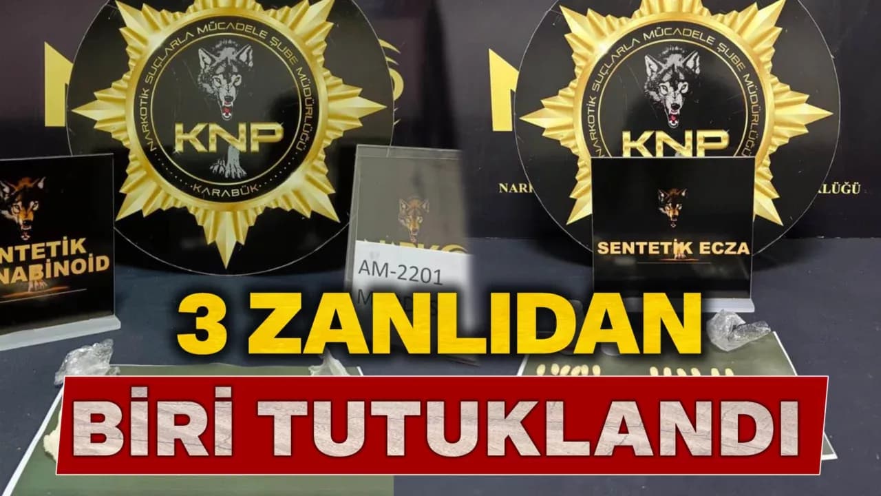 Karabük’te iki ayrı uyuşturucu operasyonunda 1 tutuklama