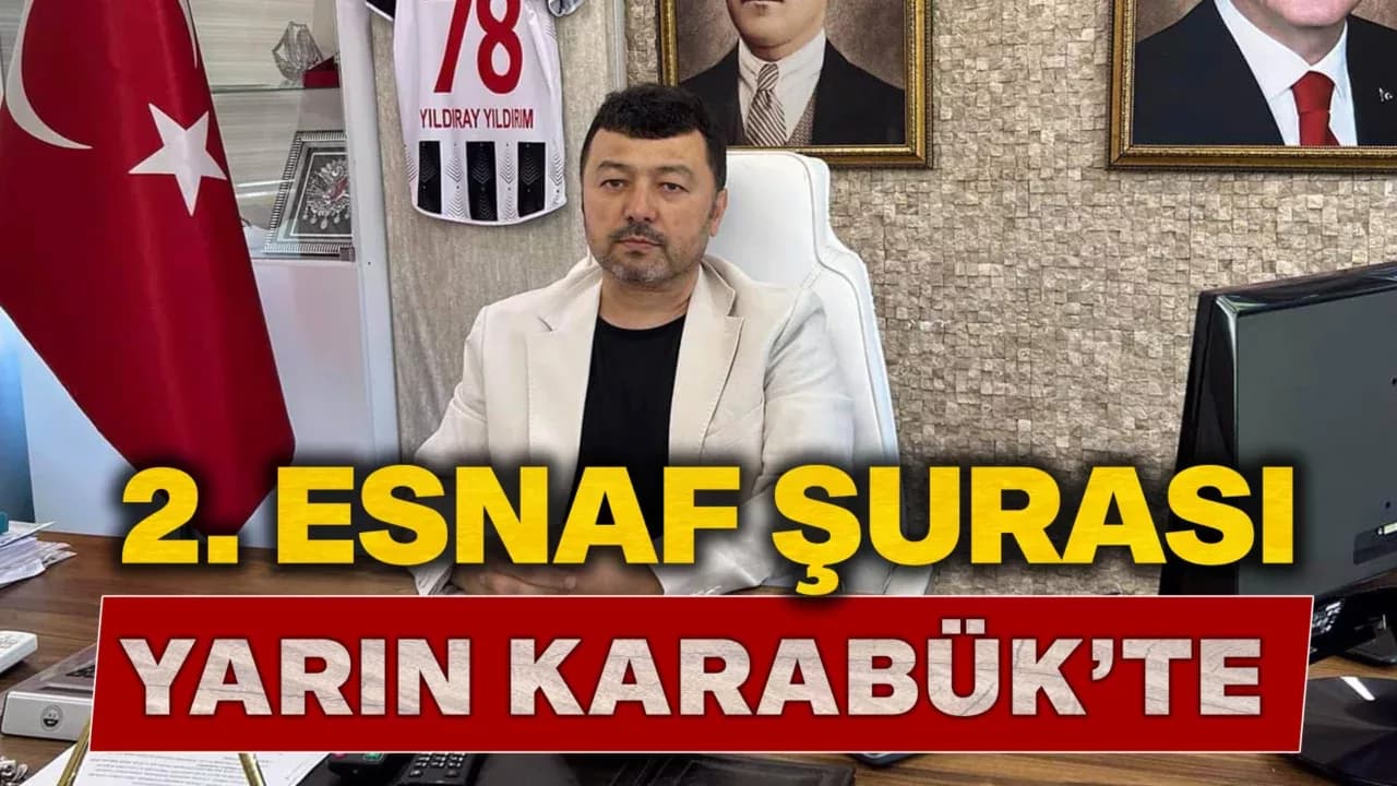 Esnaf Şurası Yarın  Düzenlenecek