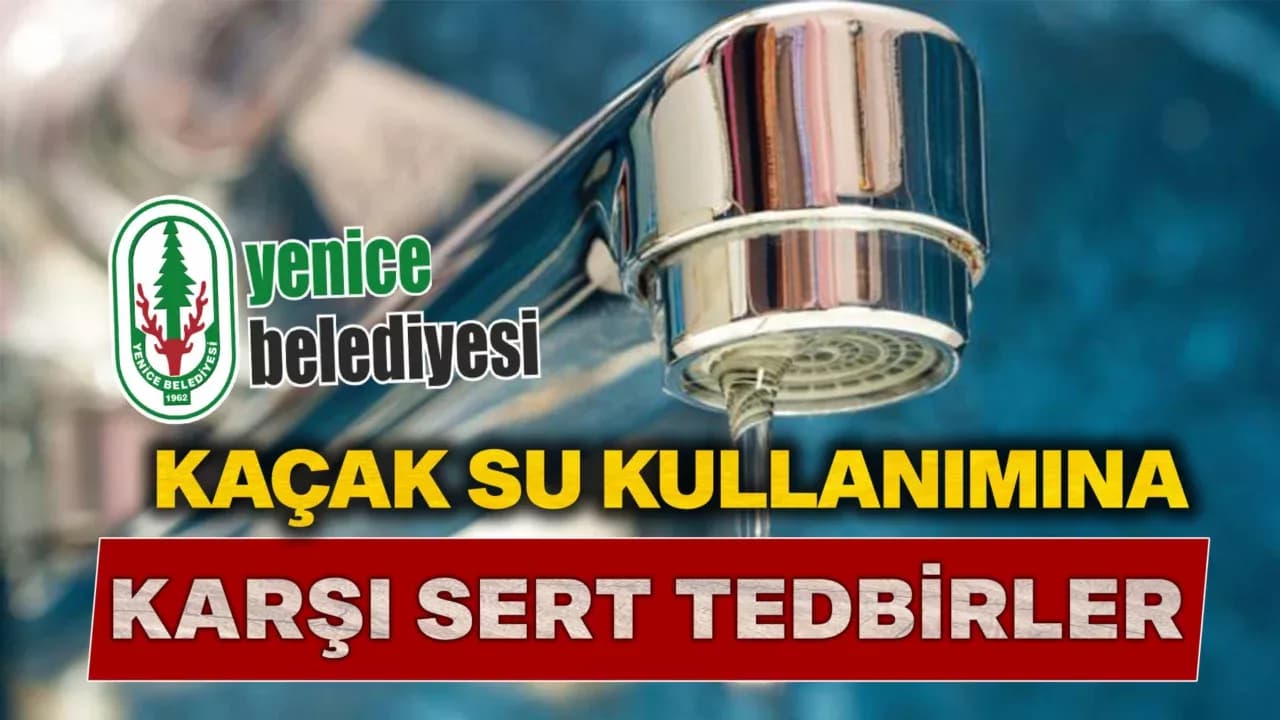 Yenice’de Su Krizi