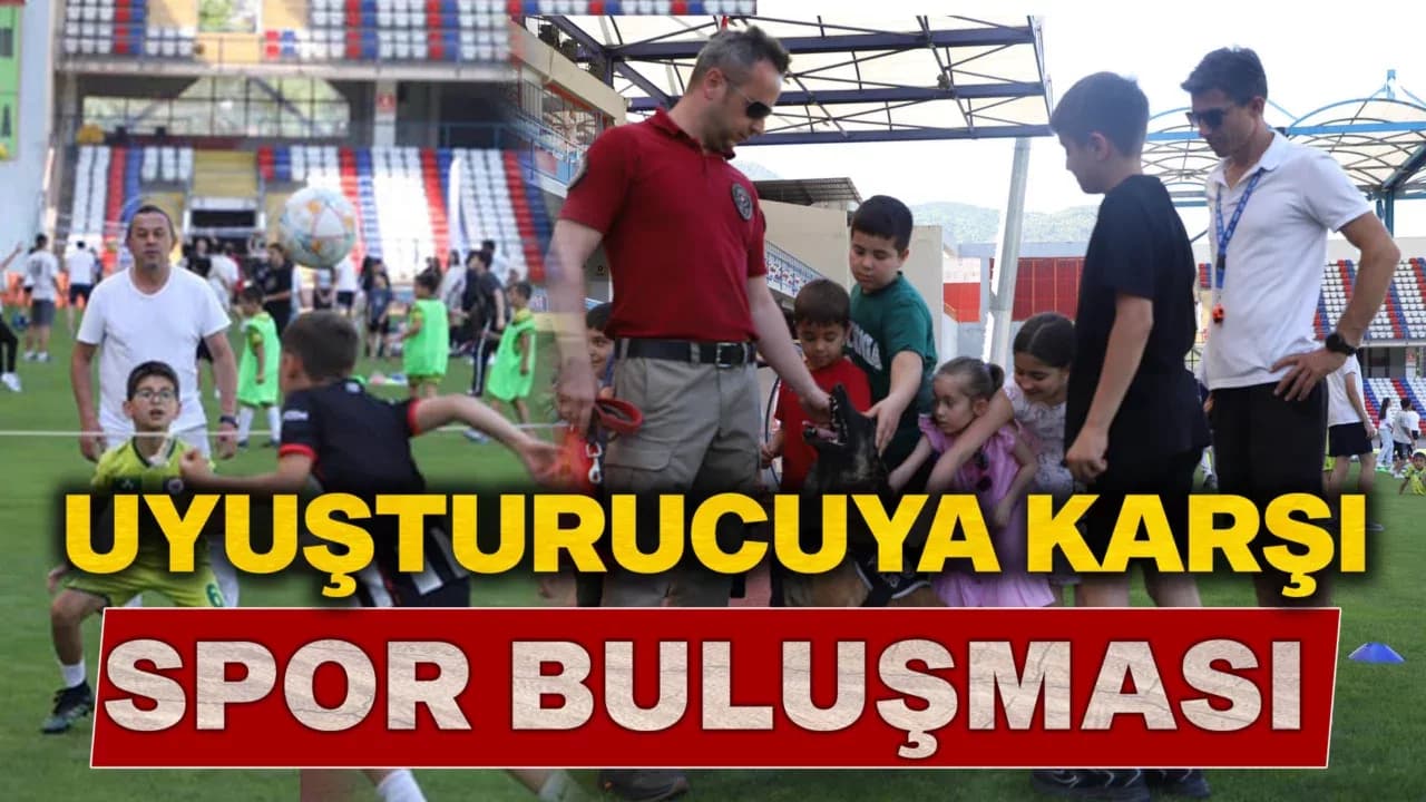 "Uyuşturucu ile Mücadele Günü" Spor Etkinlikleri Düzenlendi