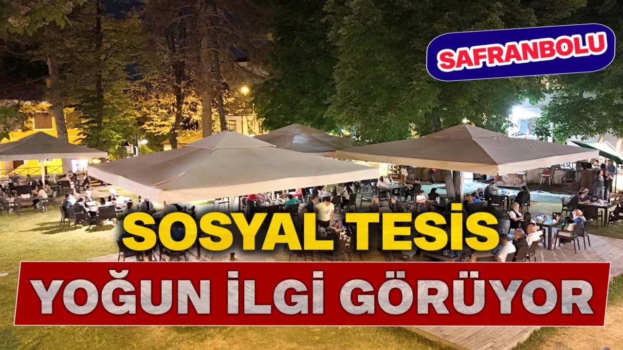 Safranbolu Belediyesi Aslanlar Sosyal Tesisi Vatandaşların Akınına Uğruyor