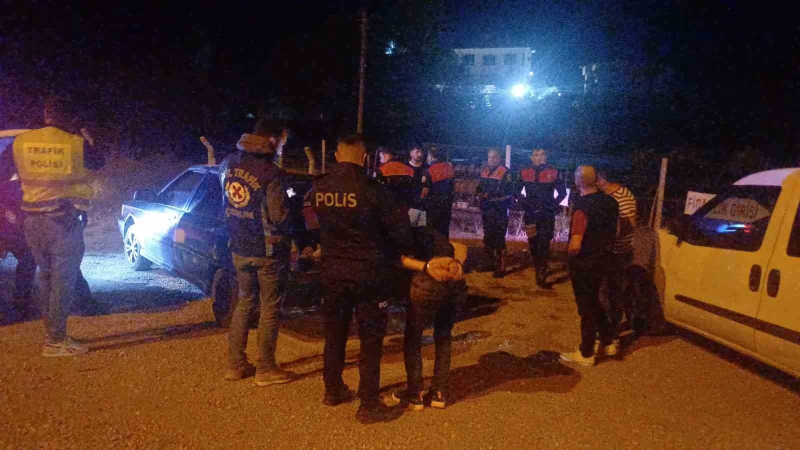 "Dur" ihtarına uymayan sürücüye 45 bin lira ceza