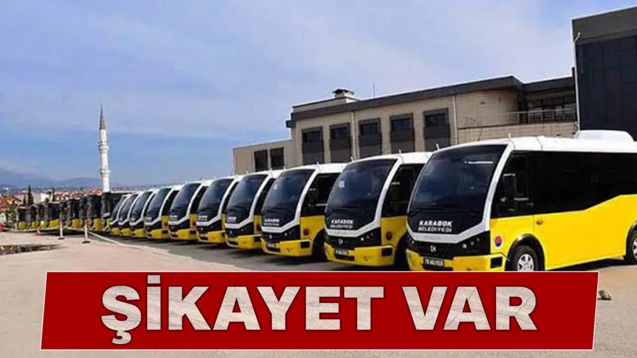 Belediyenin Sarı Minibüslerinden Şikayet Var