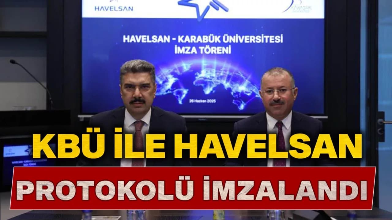 KBÜ ile HAVELSAN arasında stratejik iş birliği