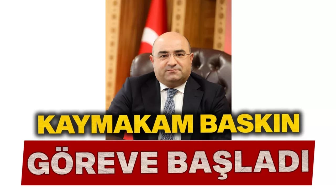 Safranbolu Kaymakamı Baskın Göreve Başladı
