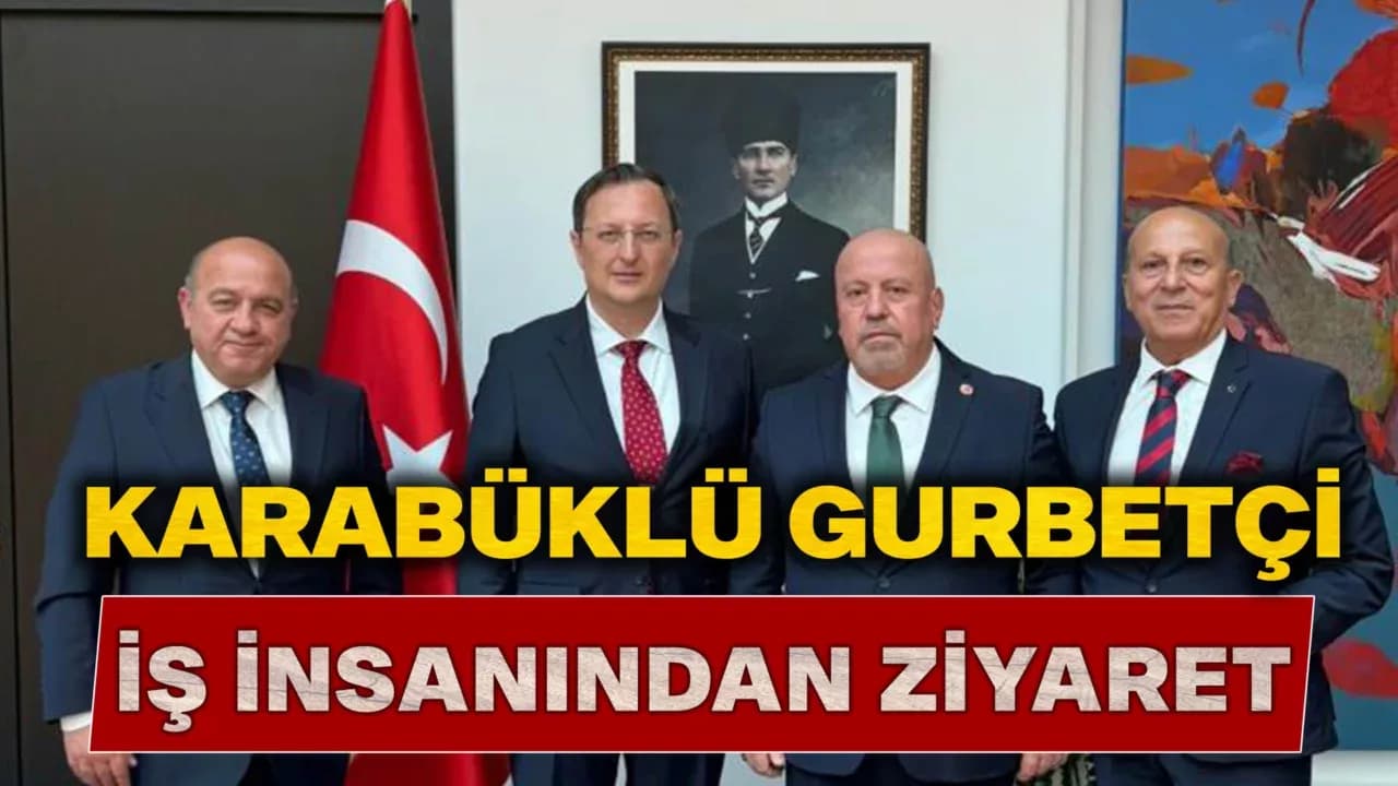 ATGB Başkanı Buyurman, Berlin Büyükelçisi Turan ile görüştü