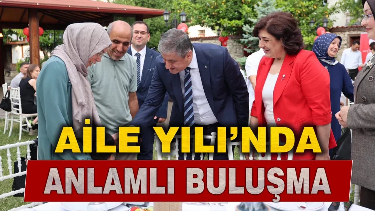 Vali Mustafa Yavuz ve Eşi, Koruyucu Ailelerle Bir Araya Geldi