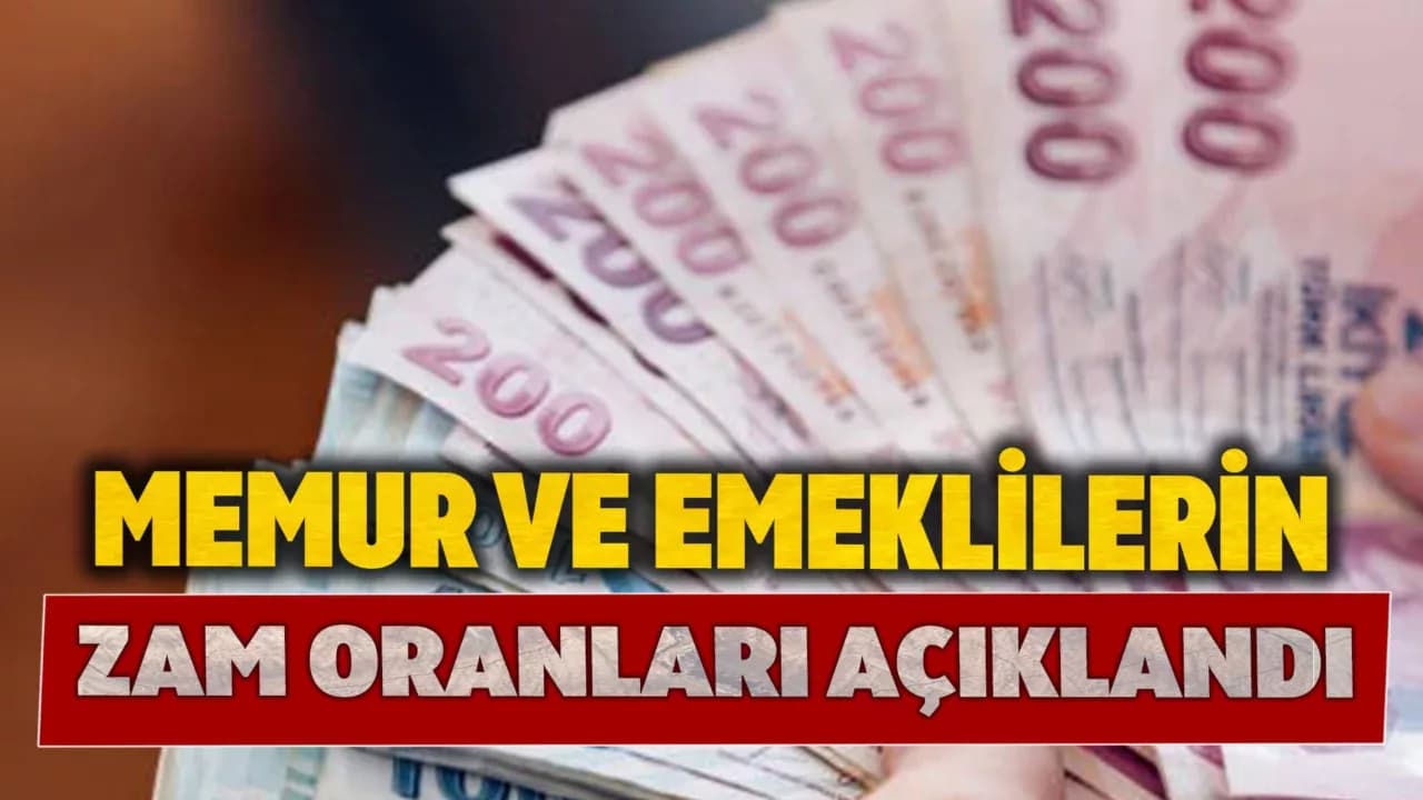 6 ayılık enflasyon oranları açıklandı: Memur ve emeklilerin zam oranları belli oldu