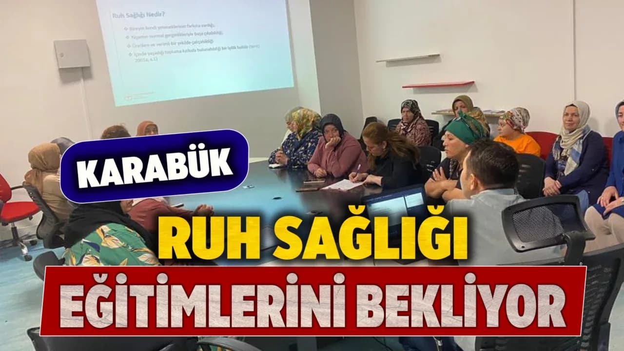 Kadınlara Stres ve Kaygı Yönetimi Eğitimi Verildi