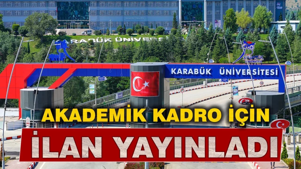 KBÜ,  30 Yeni Akademik Kadro İçin İlan Yayınladı