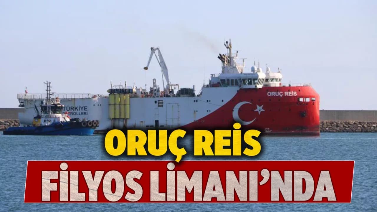 Oruç Reis Sismik Araştırma Gemisi, Filyos Limanı'na demirledi
