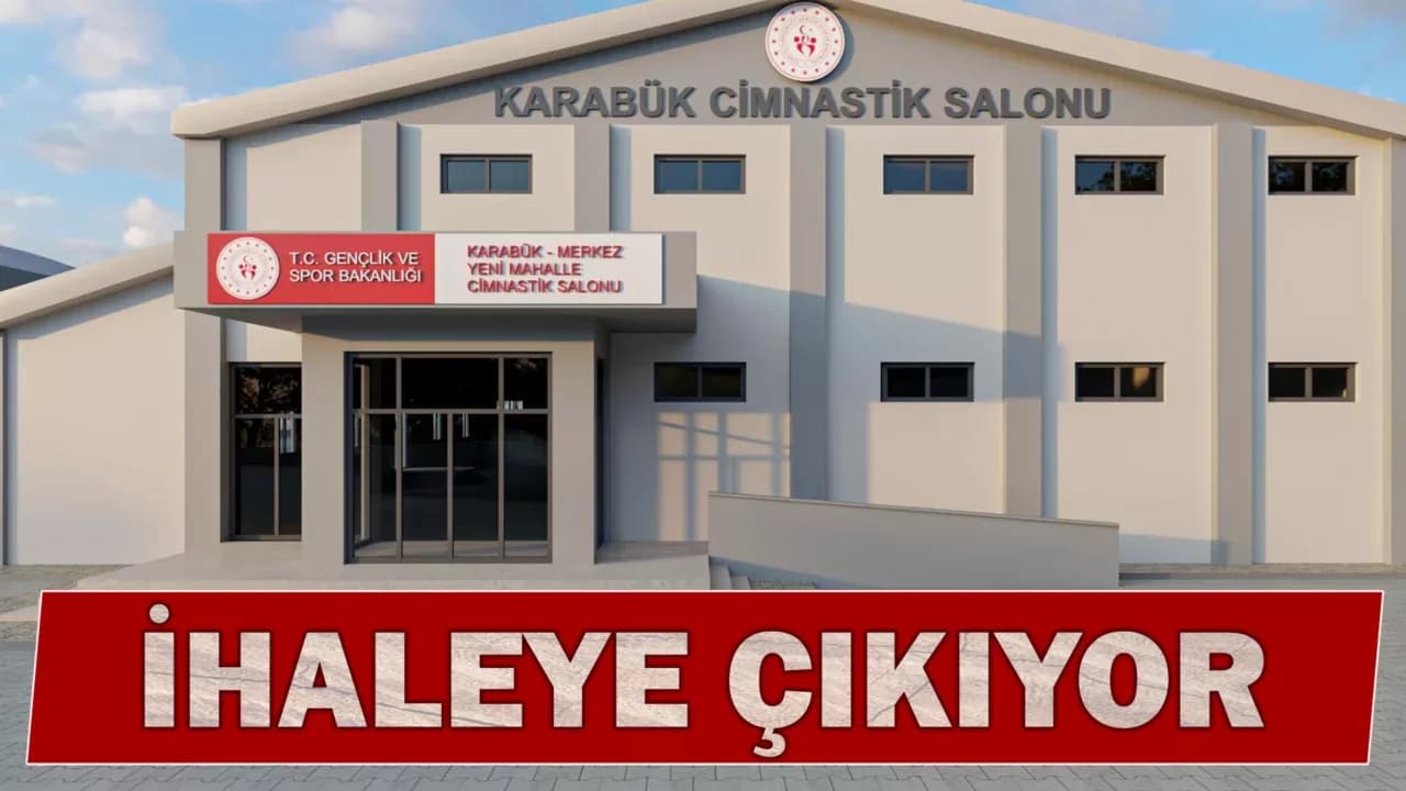 Cimnastik Salonu Projesi İhaleye Çıkıyor