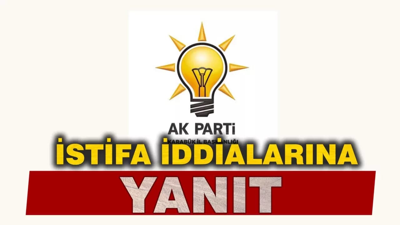 Ak Parti Safranbolu İlçe Başkanlığı'ndan Yrp’ye Yanıt