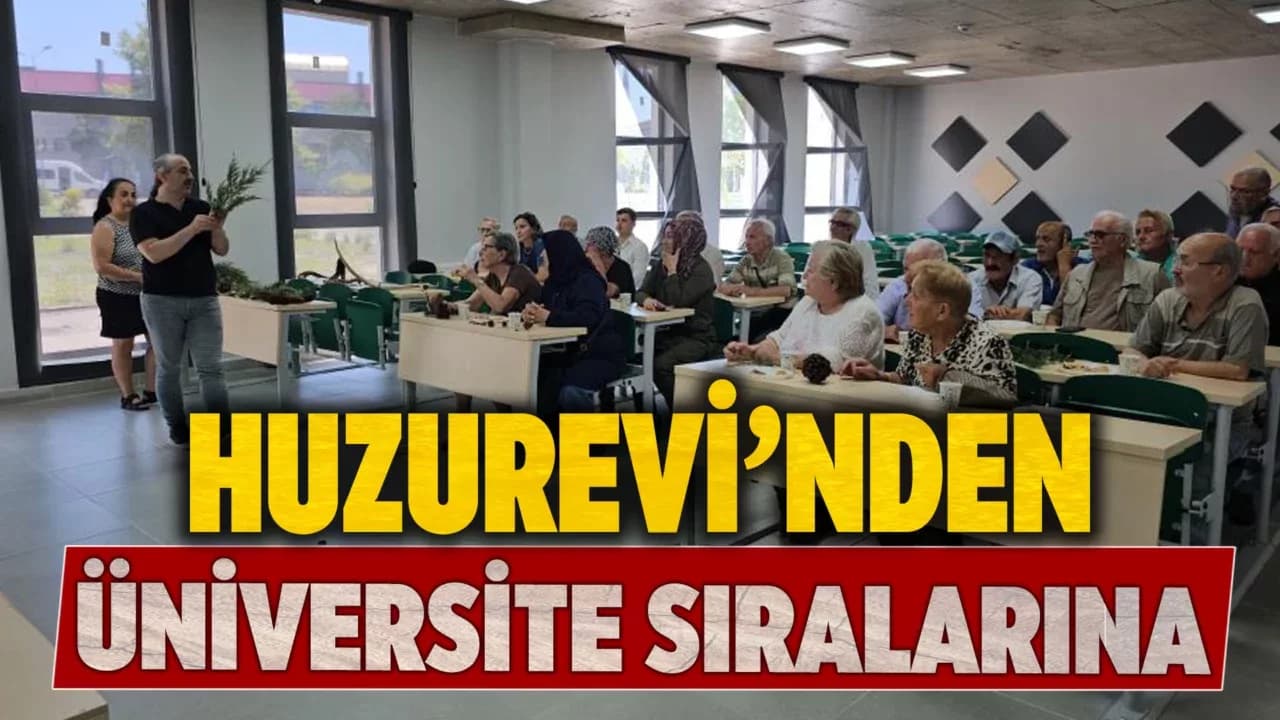 Zonguldak'ta 60 yaş üstü bireyler üniversite sıralarında