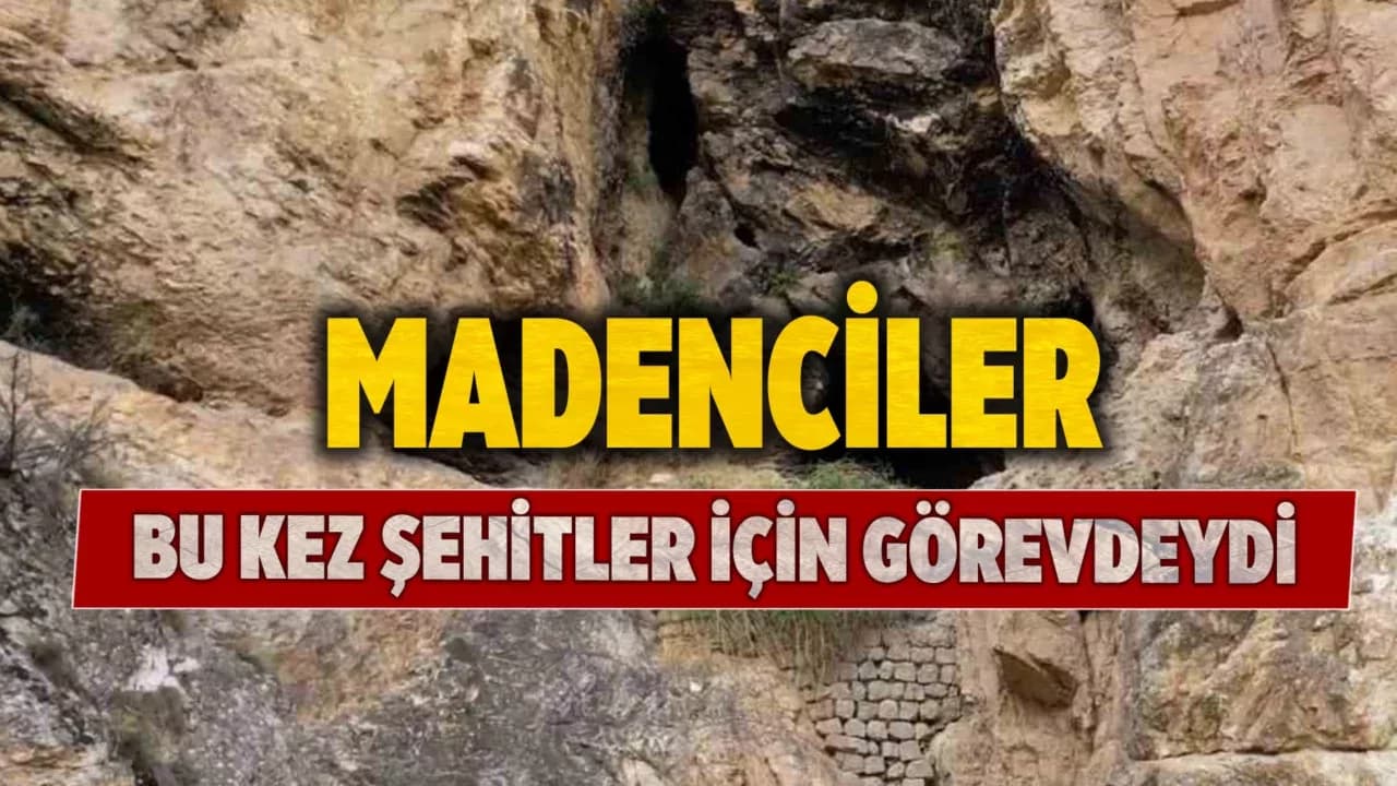 Metan gazından şehit düşen askerleri mağaradan TTK tahlisiye ekibi çıkarttı