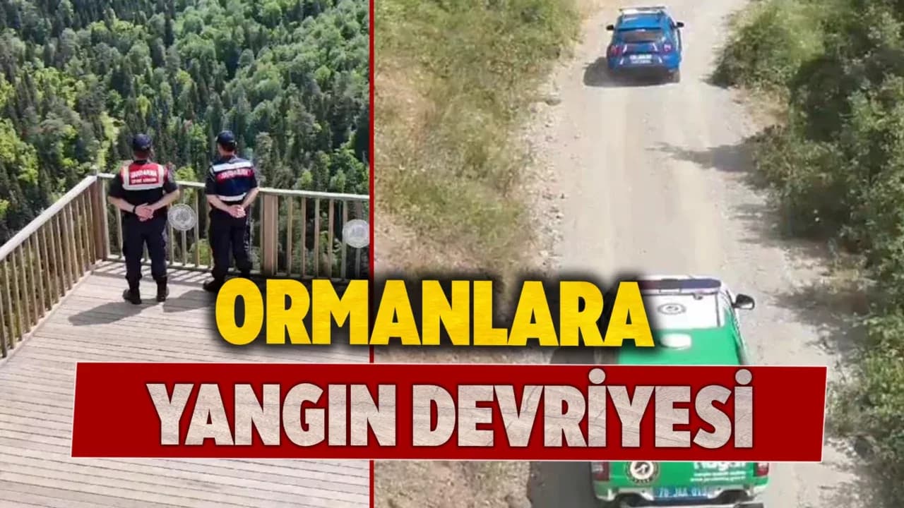 Ormanlar jandarma ve komandoların koruması altında