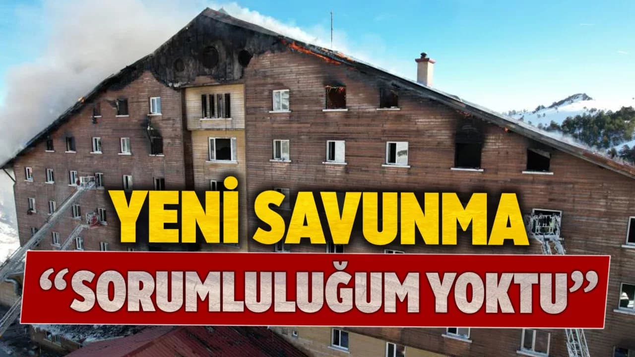 Otel yangını davasında sanıklar savunma yapmaya devam ediyor